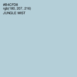 #B4CFD8 - Jungle Mist Color Image